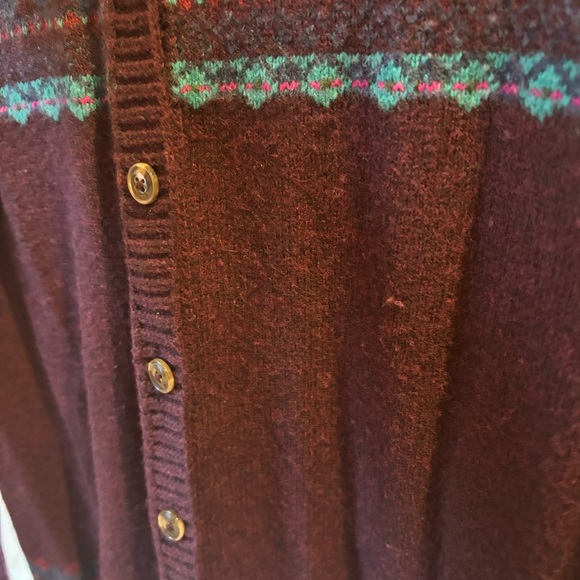 Eddie Bauer Wool blend cardigan -M - Picture 2 of 7